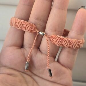 Pandora macarame bracelet